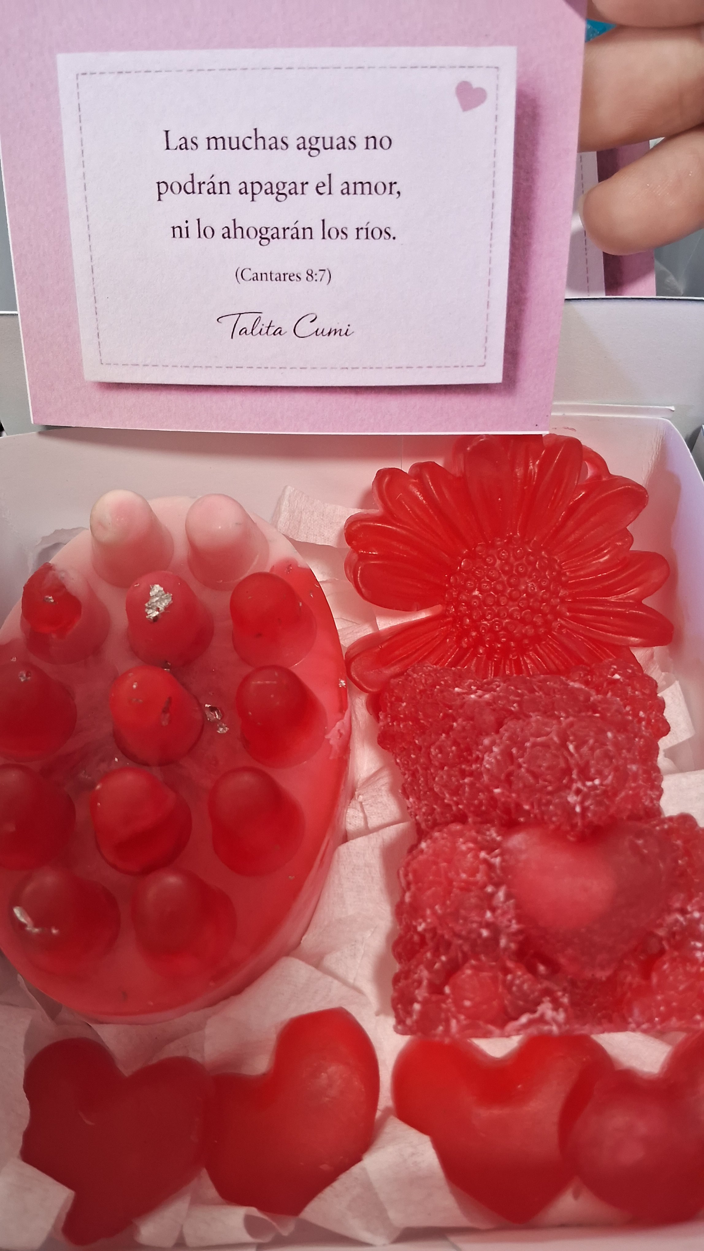 Cajita de jabones de Glicerina