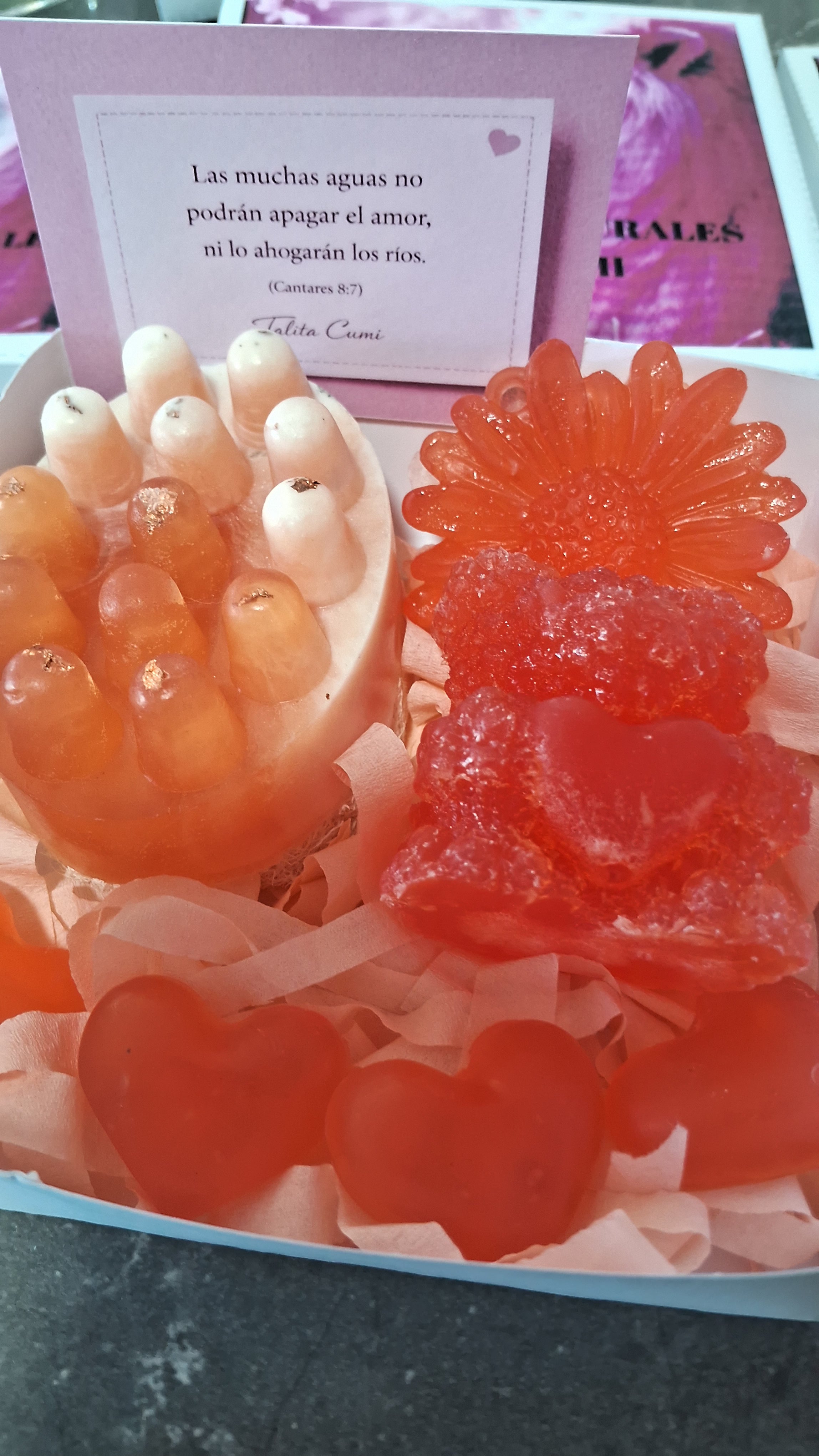 Cajita de jabones de Glicerina