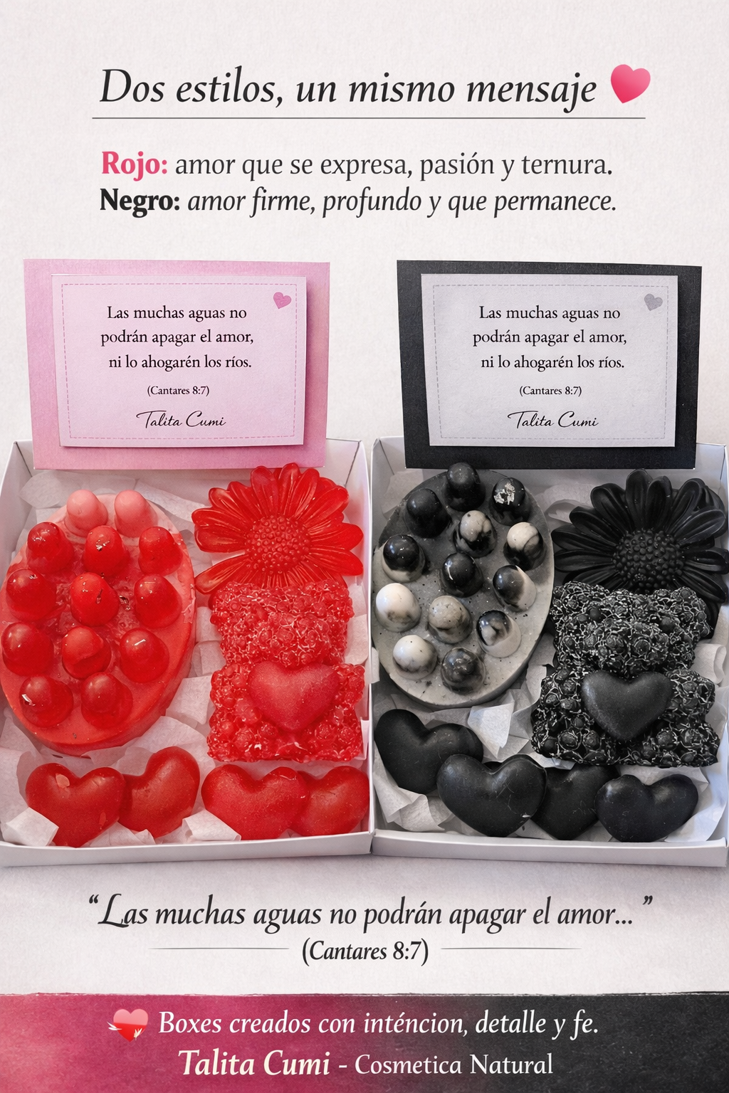 Cajita de jabones de Glicerina