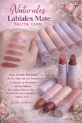 Labiales mate natural
