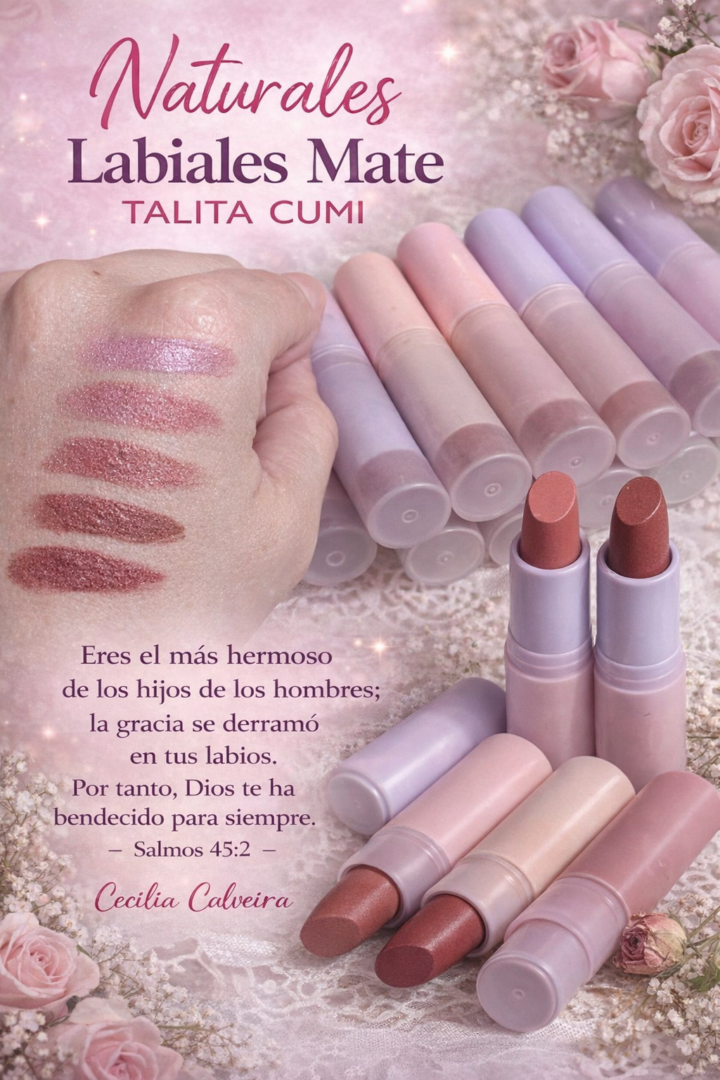Labiales mate natural