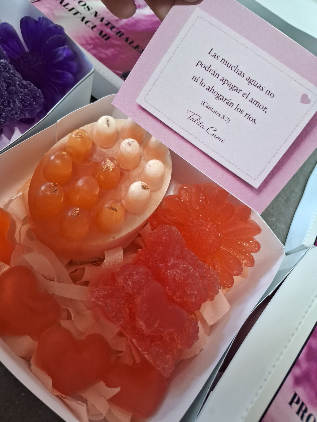 Cajita de jabones de Glicerina