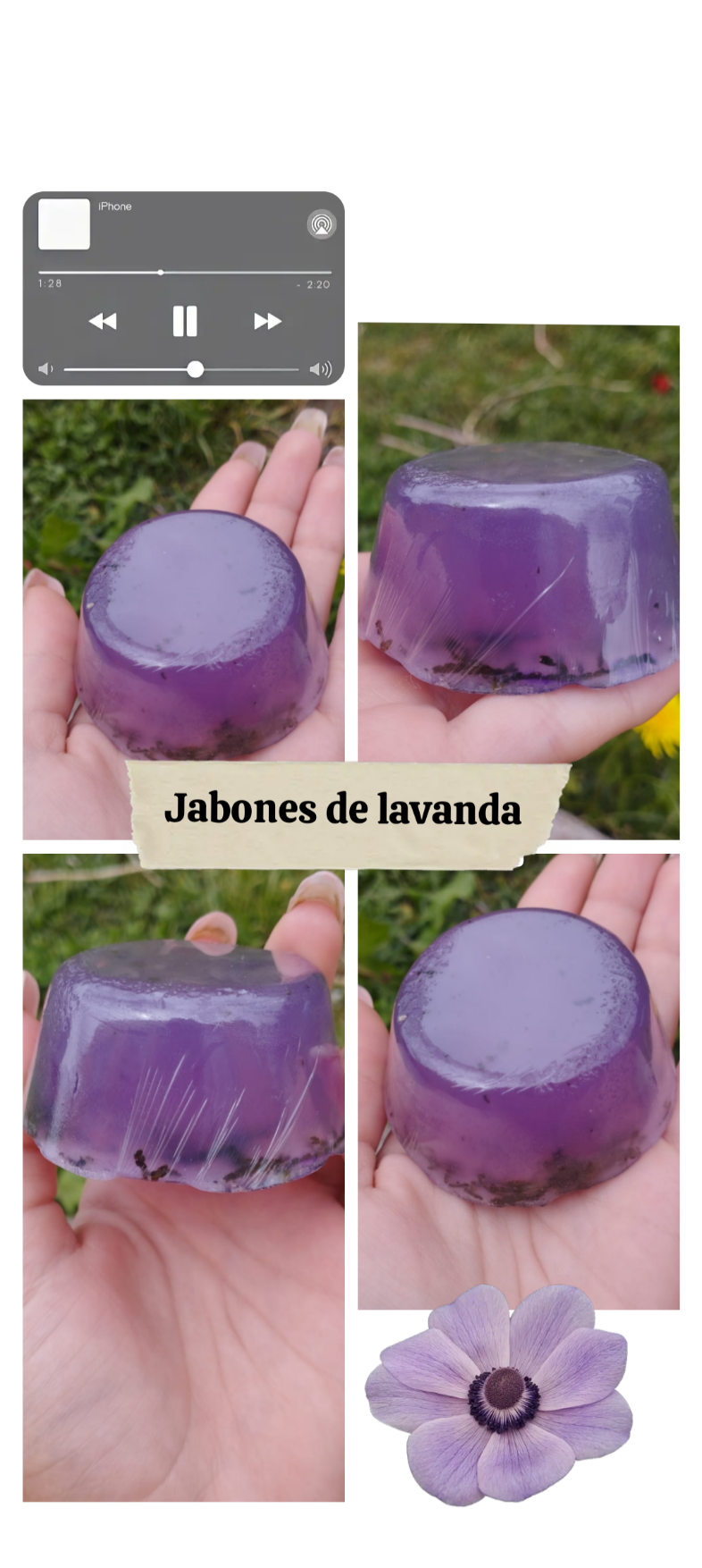 Jabón chico de glicerina